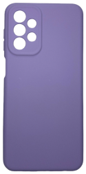 Накладка для Samsung Galaxy A23 Silicone cover без логотипа лаванда
