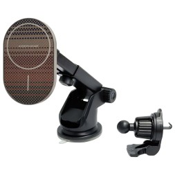 Держатель c беспроводной зарядкой на торпеду/воздуховод Keephone Seanova Sunset