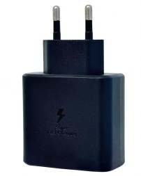 Сетевое зар. устр. для Samsung 45W TYPE-C в упаковке черное (High copy)
