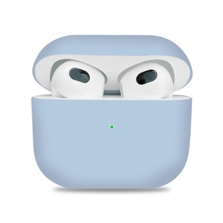  Силиконовый чехол для AirPods 3 голубой