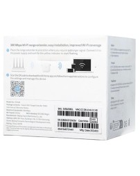 Усилитель Wi-Fi сигнала Xiaomi Mi Wi-Fi Range Extender N300 Global  белый