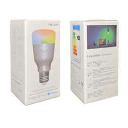 Лампа светодиодная Yeelight Smart LED Bulbm 1SE (E27/6Вт) YLDP001  серебристая