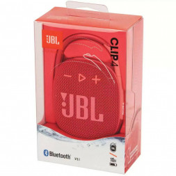 Bluetooth колонка JBL Clip 4 красная