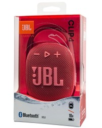 Bluetooth колонка JBL Clip 4 красная