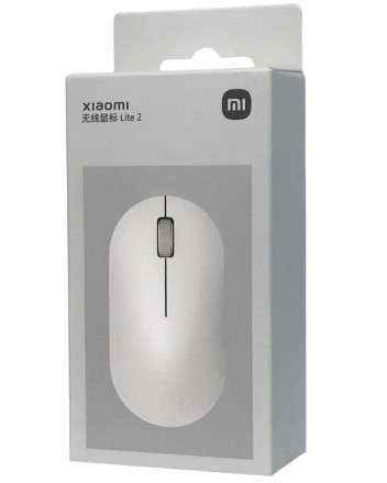  Мышь беспроводная Xiaomi Mi Wireless Mouse Lite 2 (XMWXSB02YM) белая