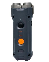 Отпугиватель собак ультразвуковой Rojeco U20 Ultrasonic Dog Repeller Dual Probe LED серый