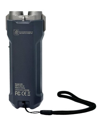  Отпугиватель собак ультразвуковой Rojeco U20 Ultrasonic Dog Repeller Dual Probe LED серый