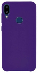 Накладка для Samsung Galaxy A10S Silicone cover фиолетовая