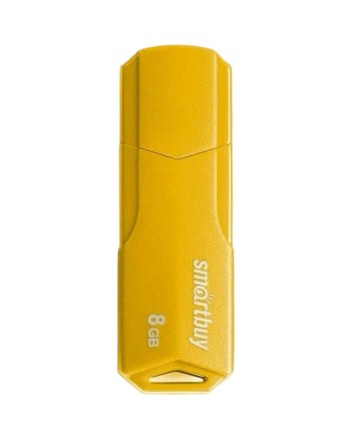  USB флеш накопитель SmartBuy 8GB Clue Yellow (SB8GBCLU-Y)