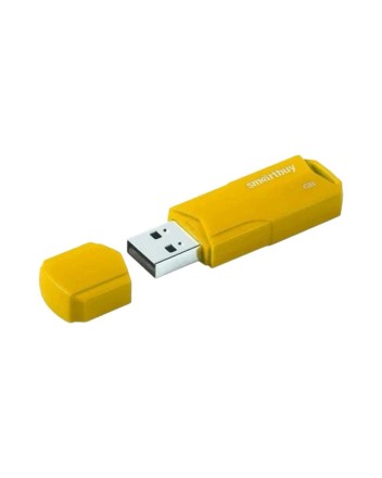  USB флеш накопитель SmartBuy 8GB Clue Yellow (SB8GBCLU-Y)