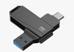 USB3.2/USB-C флеш накопитель Lenovo Thinkplus MU241 64GB черный