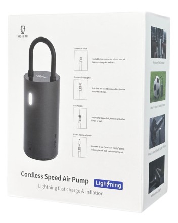  Автомобильный компрессор Mojietu Portable Tire Inflator (CQB01MC) черный