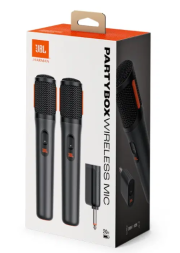 Беспроводной микрофон JBL PartyBox Wireless Mic (2 шт.) черный