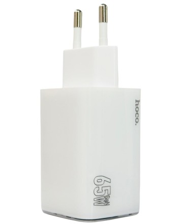  Сетевое зар. устр. Hoco N48 1C 65W белое
