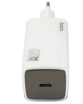  Сетевое зар. устр. Hoco N48 1C 65W белое