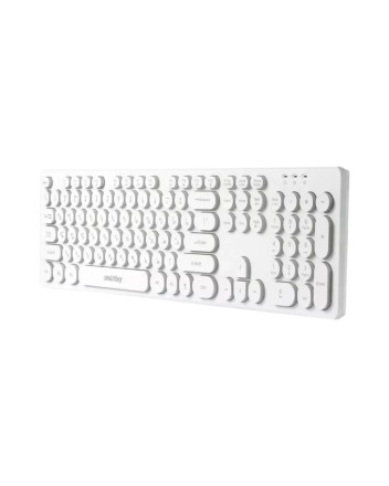  Клавиатура проводная Smartbuy ONE 328 USB/104+12 клавиш/Подсветка LED/1.5м, (SBK-328U-W) белая