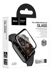 Защитное стекло для Apple watch &quot;40&quot; чёрное Hoco A29