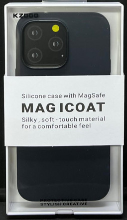 Накладка для i-Phone 14 Pro Max K-Doo Magsafe Mag Icoat силикон чёрный