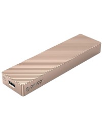 Внешний корпус для M2 NVMe/NGFF(SATA) Orico FV15C3-G2 USB-C3.2 розовое-золото