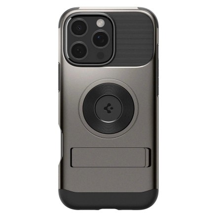  Накладка для i-Phone 16 Pro 6.3&quot; Spigen Slim Armor MagSafe (ACS08163) серый