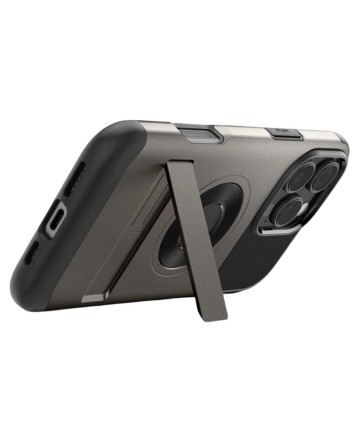  Накладка для i-Phone 16 Pro 6.3&quot; Spigen Slim Armor MagSafe (ACS08163) серый