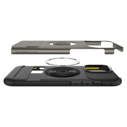 Накладка для i-Phone 16 Pro 6.3" Spigen Slim Armor MagSafe (ACS08163) серый