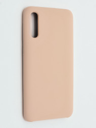 Накладка для Samsung Galaxy A50/A50S/A30S Silicone cover без логотипа пудро