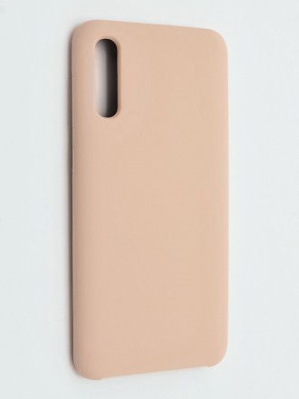  Накладка для Samsung Galaxy A50/A50S/A30S Silicone cover без логотипа пудро