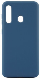 Накладка для Samsung Galaxy A60 Silicone cover морская волна