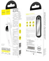 Bluetooth-гарнитура Hoco E37 Gratified Business V41 белая