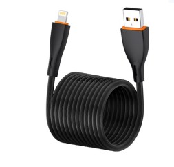 Usb Кабель-зарядка Lightning EOFE AL21 2.4A 1м черный