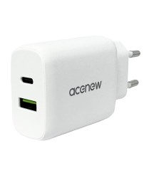 Сетевое зар. устр. Acenew A1830 1USB/1C 30W белое
