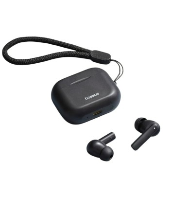  Мобильная Bluetooth-гарнитура Baseus Bowie E17 BT5.3/35mAh (430mAh)/6ч (A00072200113-Z1) черная
