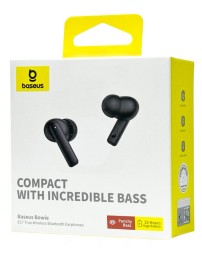 Мобильная Bluetooth-гарнитура Baseus Bowie E17 BT5.3/35mAh (430mAh)/6ч (A00072200113-Z1) черная