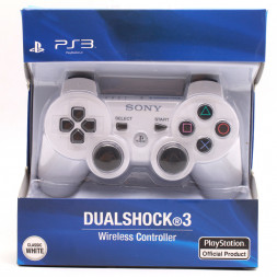 Bluetooth-контроллер для Playstation 3 Dualshock 3, белый