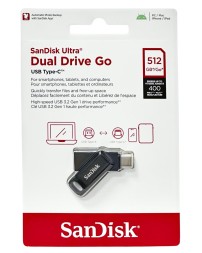 3.2 USB флеш накопитель SanDisk 512GB Ultra Dual Drive Type-c (SDDDC3-512G-G46) черный