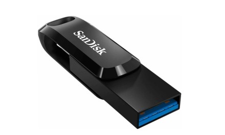  3.2 USB флеш накопитель SanDisk 512GB Ultra Dual Drive Type-c (SDDDC3-512G-G46) черный