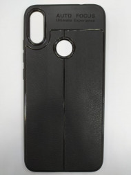 Накладка для Xiaomi Redmi 7 силикон Auto Focus чёрный