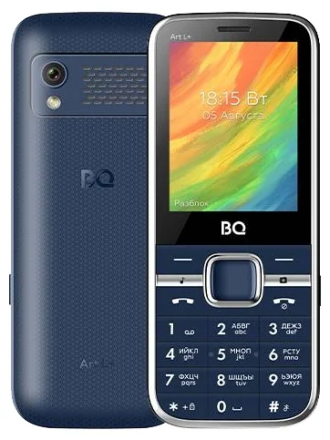  Мобильный телефон BQ 2448 Art L+ синий