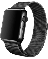 Сменный браслет для Apple Watch 42-44mm Milano №18 черный 