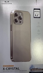 Накладка для i-Phone 15 Pro Keephone X-Crystal титан