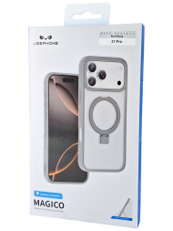 Накладка для i-Phone 17 Pro Keephone Magico MagSnap серый