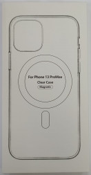 Накладка для i-Phone 13 Pro Max силикон MagSafe Clear Case