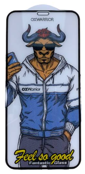  Защитное стекло для i-Phone 11 Pro/X/Xs OX чёрное