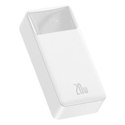 Powerbank Baseus Bipow Digital Display 20W 30000mAh (PPDML-N02) белый