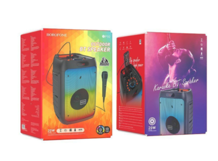  Bluetooth колонка с микрофоном Borofone BP10 3600mAh/V9.0/20W чёрная