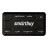  Картридер + хаб Smartbuy 750 3USB/MicroSD/SD/MS/M2 (SBRH-750-K) черный