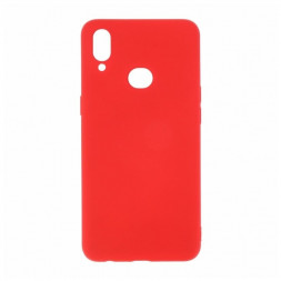 Накладка для Samsung Galaxy A10S Silicone cover красная