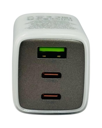  Сетевое зар. устр. Hoco N49 1USB/2C 65W белое