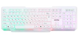 Клавиатура проводная с подсветкой Smartbuy ONE 333 USB белая (SBK-333U-W)/20